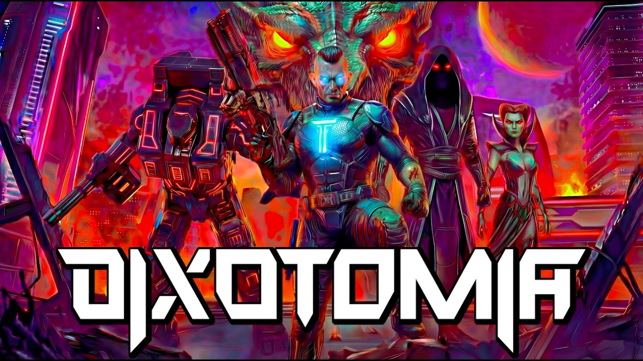 Обложка игры Dixotomia в жанре VR Action Shooter
